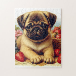 Puzzle Belle peinture Vintage Carlin