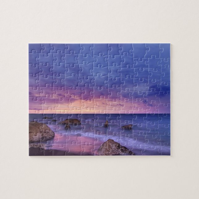 Puzzle Belle plage Voyage Photo coucher de soleil (Horizontal)