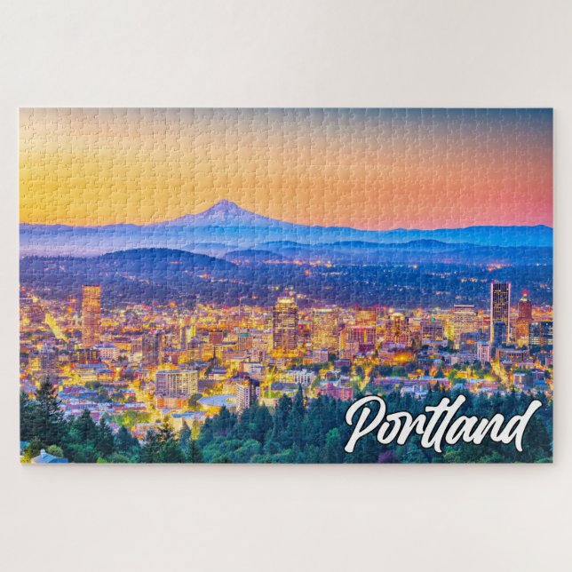 Puzzle Belle Portland, Oregon, États-Unis (Horizontal)
