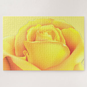 Puzzle Belle Rose Jaune