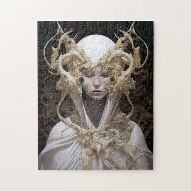 Puzzle Belle sorcière Demon Queen Imaginaire Art (Vertical)
