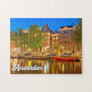 Puzzle Belle Ville D'Amsterdam, Pays-Bas