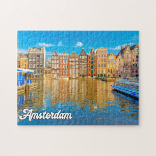Puzzle Belle Ville D'Amsterdam, Pays-Bas