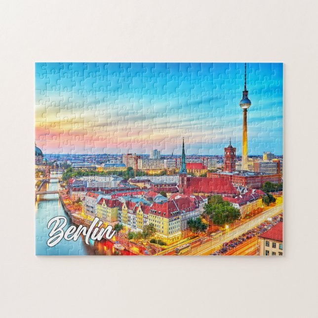 Puzzle Belle Ville De Berlin, Allemagne (Horizontal)