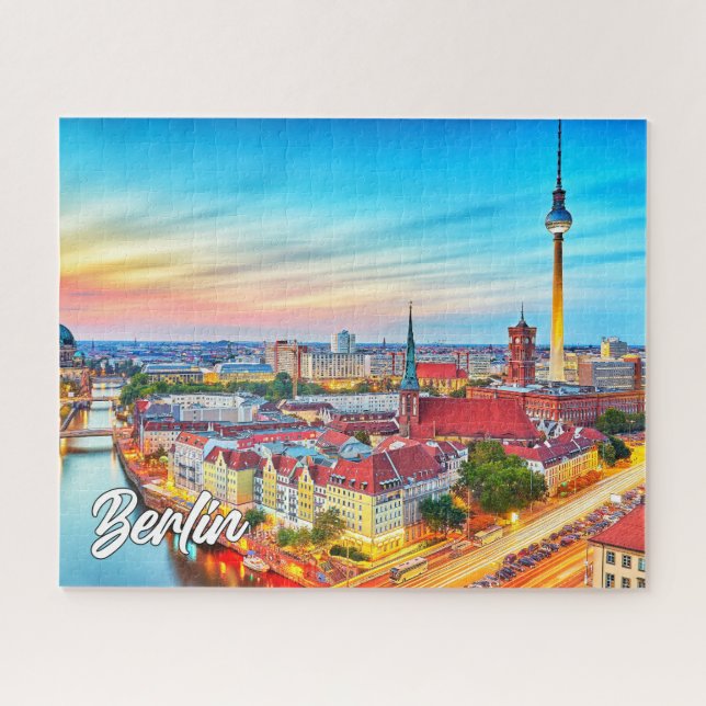 Puzzle Belle Ville De Berlin, Allemagne (Horizontal)