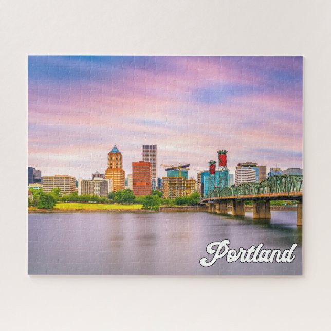 Puzzle Belle Ville De Portland, Oregon (Horizontal)