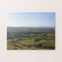 Belle vue panoramique de Wales Hill Welsh Horizon