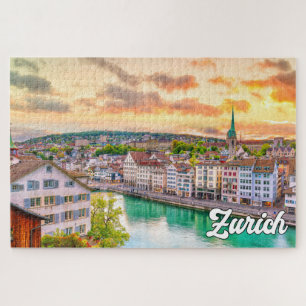 Puzzle Belle Zurich, Suisse