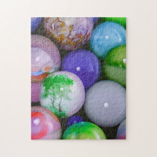 Puzzle Belles Marbres en verre - Couleurs calmes Relaxant