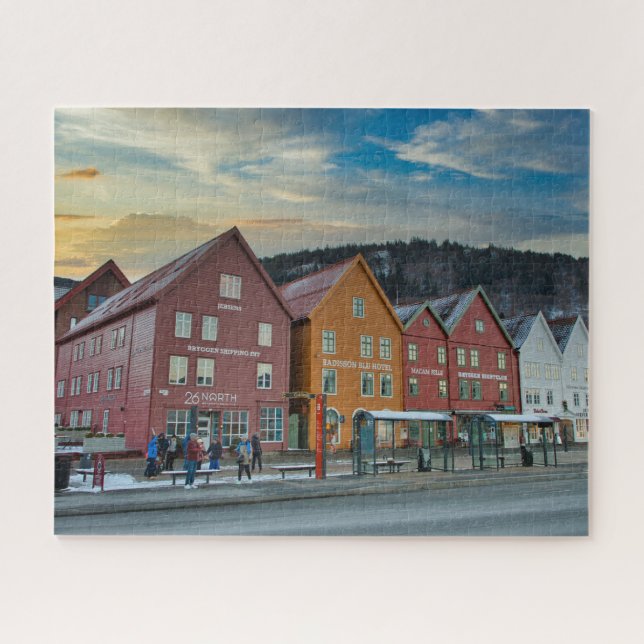 Puzzle Bergen, Norvège Shipping Company (Horizontal)