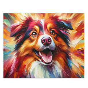 Puzzle Berger Australien : Aussie tricolore rouge