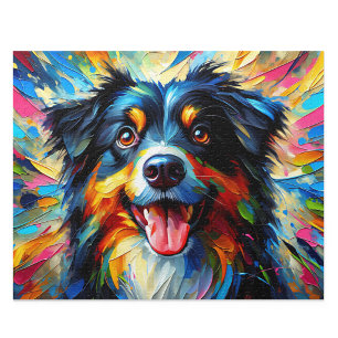 Puzzle Berger Australien : Australien tricolore en acryli