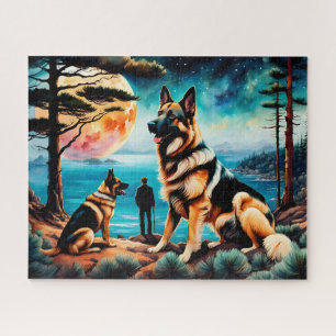 Puzzle Bergers allemands Randonnée sur la montagne