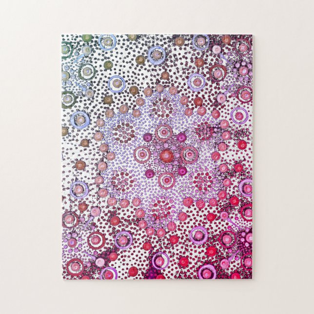Puzzle Berry d'été rose (Vertical)