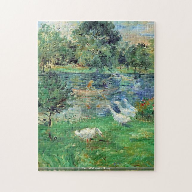 Puzzle Berthe Morisot - filles dans un bateau avec le (Vertical)