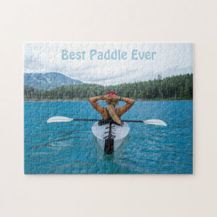 Puzzle Best Paddle Ever Custom Photo Kayak