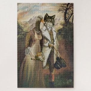 Puzzle Bêtes nobles - Loup dans les vêtements de mouton