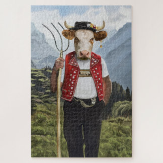 Puzzle Bêtes nobles - Vache Dandy