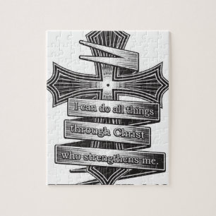 Puzzle Bible de chrétien de 4h13 de Philippiens d'édition