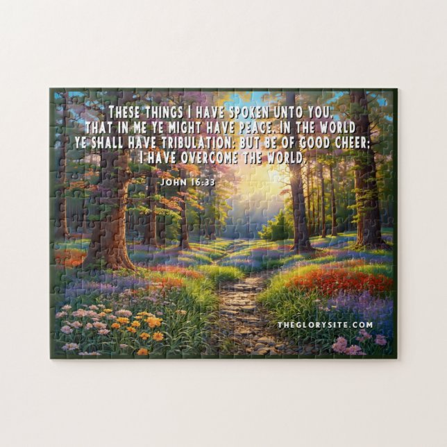 Puzzle Bible Verse (Horizontal)