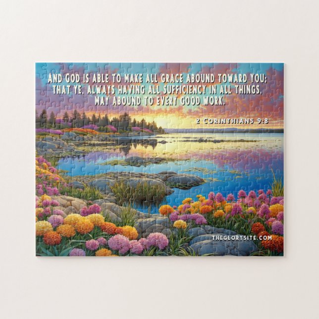 Puzzle Bible Verse (Horizontal)