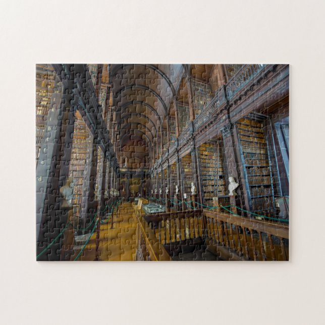 Puzzle Bibliothèque Trinity Dublin Irlande. (Horizontal)