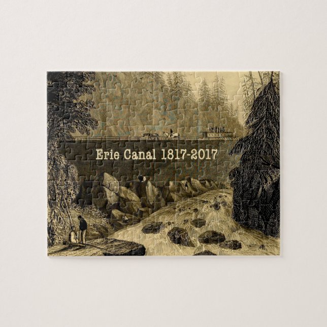 Puzzle Bicentenaire du canal Erie historique (Horizontal)