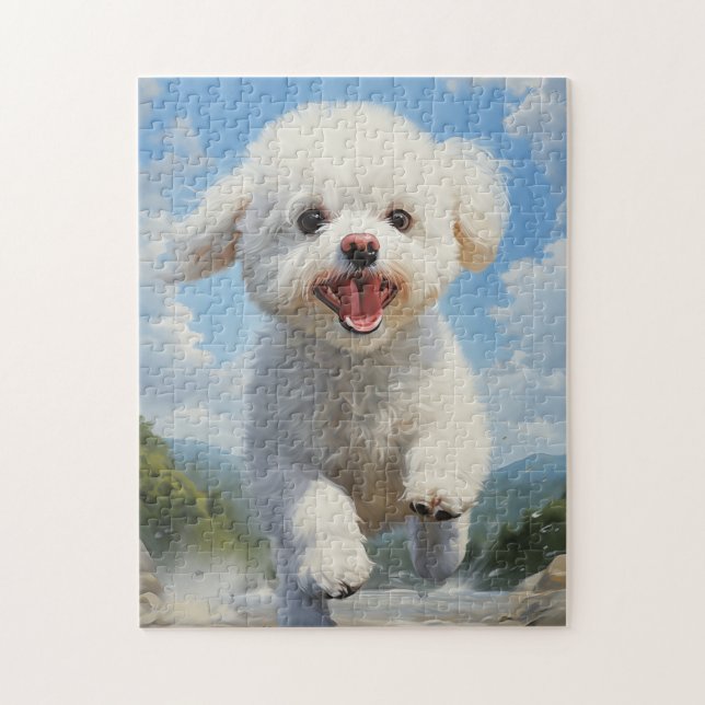 Puzzle Bichon Frise (Vertical)