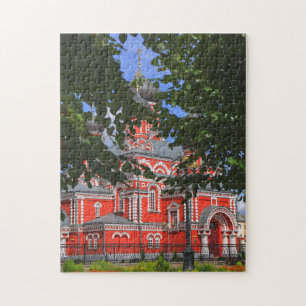 Puzzle Biélorussie Беларусь Vue de la ville de Barysaw Bo