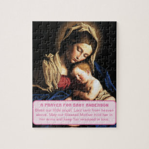 Puzzle Bienheureuse Mère avec Christ Enfant bébé Gardien