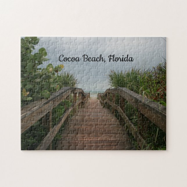 Puzzle Bienvenue à Cocoa Beach, Floride! (Horizontal)