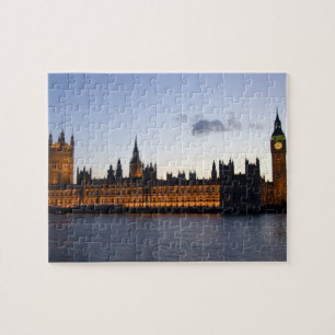 Puzzle Big Ben et les Houses of Parliament dans la ville