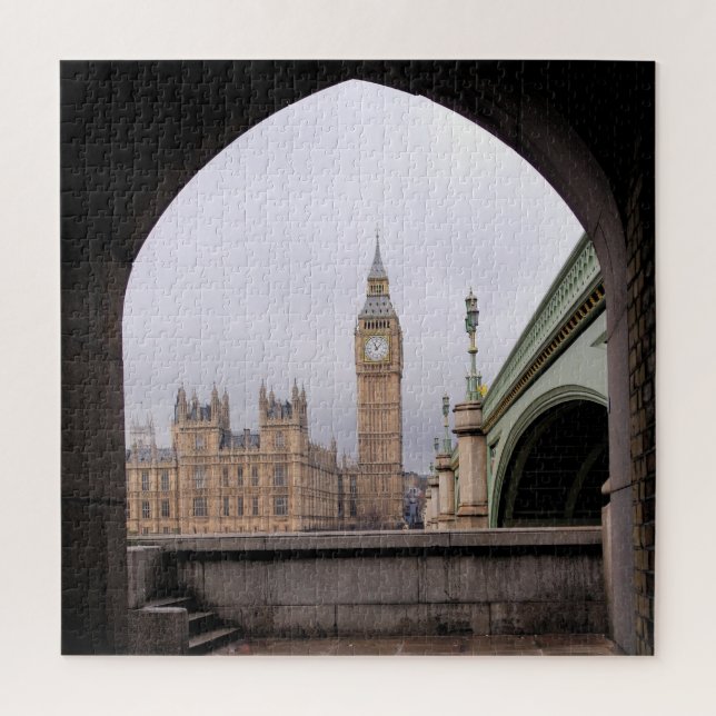 Puzzle Big Ben Tunnel View - 20x20 - 676 pcs. (Vertical)