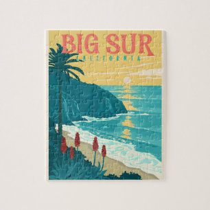 Puzzle Big Sur - La beauté de la côte Pacifique en Califo