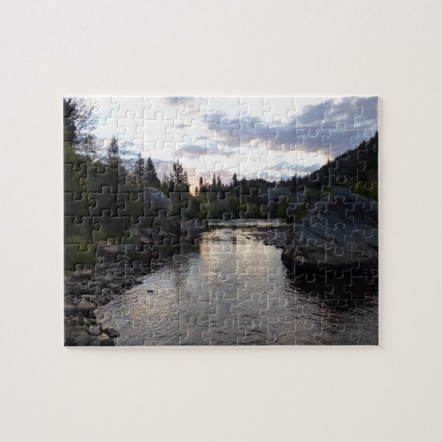 Puzzle Big Thompson River à Sunrise (Horizontal)