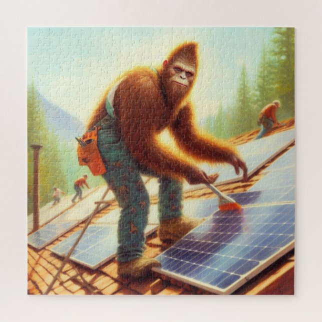 Puzzle Bigfoot Installation de panneaux solaires (Vertical)