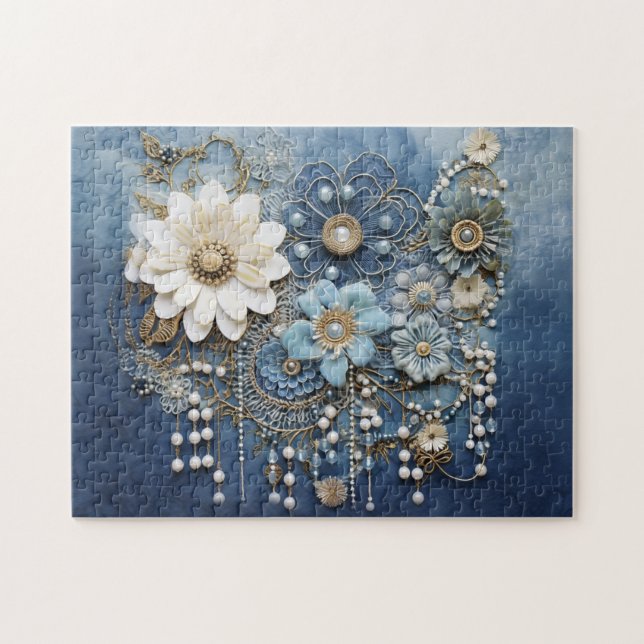 Puzzle Bijoux en costume sur l'achat Denim (Horizontal)