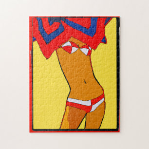 Puzzle Bikini Gal