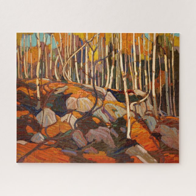 Puzzle Birch Grove, automne par Tom Thomson (Horizontal)