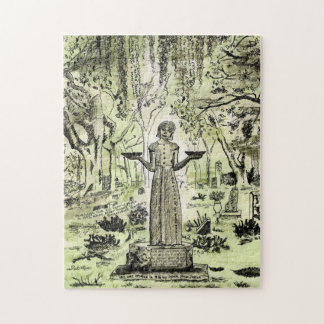 Puzzle Bird Girl, Cimetière Bonaventure, Savannah, GA