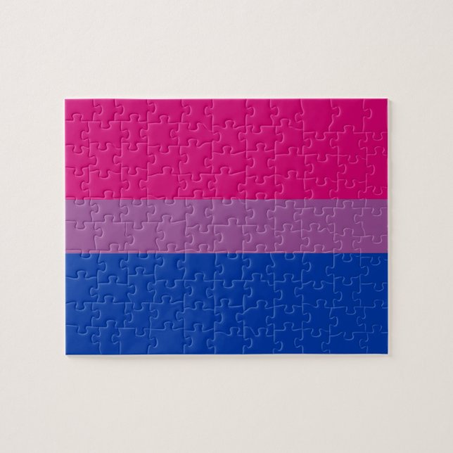 Puzzle Bisexual pride (Horizontal)