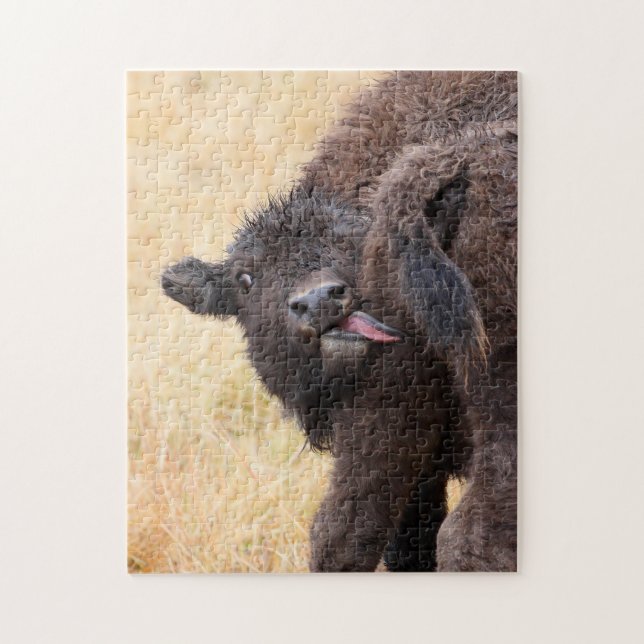 Puzzle bison (Vertical)
