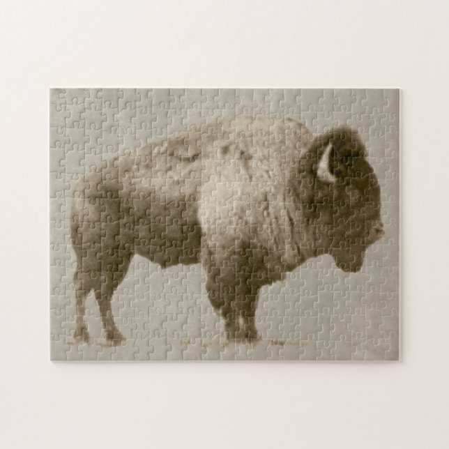 Puzzle Bison américain (Horizontal)
