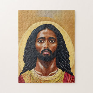 Puzzle Black African Jésus Christ Art religieux