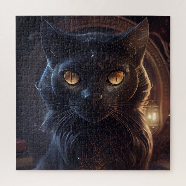 Puzzle Black Cat (Vertikal)