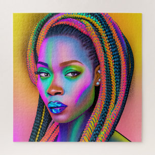 Puzzle Black Girl Magic Anniversaire Sista Melanin Femme