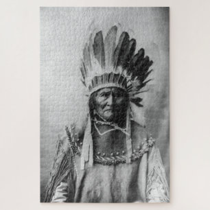 Puzzle Black & White Geronimo