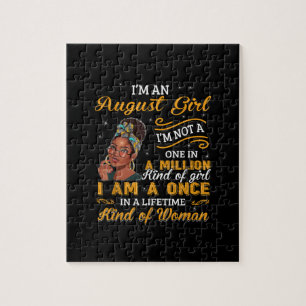 Puzzle Black Women August Birthday