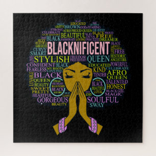 Puzzle Blacknificient Black Priant Reine Melanin Sista