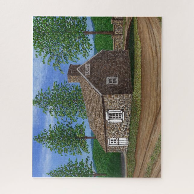 Puzzle Blacksmith Shop vers 1800 (Vertical)